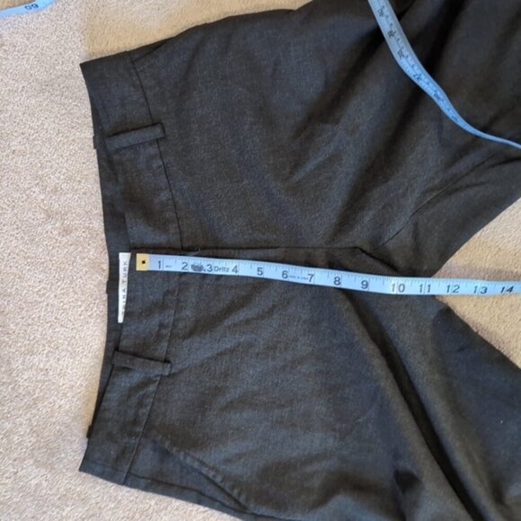 Trina Turk USA Preppy Wide Leg Pleated Business Career Feminine Grey Trousers 8 - Picture 5 of 8